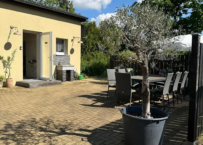 Charmantes Mit Garten & Netflix Naehe Spreewald Lägenhet